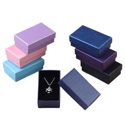 China Recyclable Custom Logo Printed Paper Packaging Jewelry Accessories Packing Box for sale