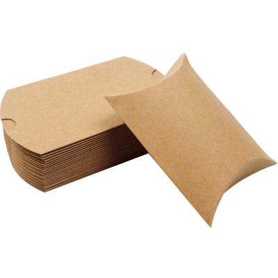 China Customized Recyclable Gift Wrapping Paper Candy Pillow Box Gift Packaging In Stock for sale