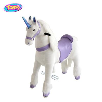 China Ride On Toy Riding Horse Toy On Wheels For Kid And Adult Unicorn Walking Toy for sale