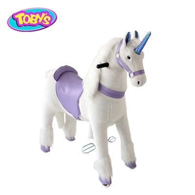 China Ride On Mechanical Unicorn Toy Rocking Horse Riding Toy From Toy The Last Day Special for sale