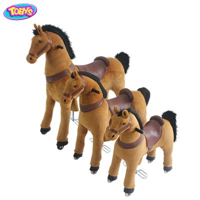 China Ride On Toy The Last Day's Special Offer adult mechanical horse mall ride on toys 1 girl 1 horse for sale