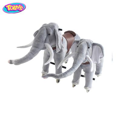 China unique elephant horse rider toy moving mechanisms ride on toys TB2011M for sale