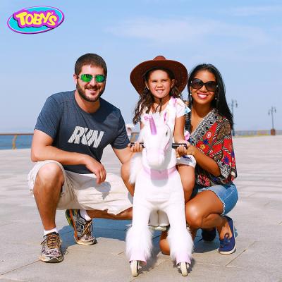 China Ride On Toy Mechanical Ride On Toys Unicorn Toy Walking Mechanical Plush Unicorn Toys for sale