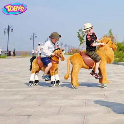 China Ride On Animal Toy Exclusive Design Toy Horse Ride For Mall Animal Toy Free Of Power Charging for sale