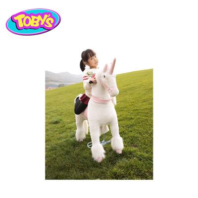 China Ride On Toy Horse Animal Walker Ride For Mall Children Ride On Unicorn Toy Waling Toy Free Of Power Charging for sale