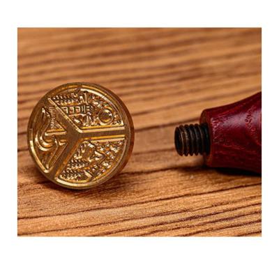 China Clear desing Custom Your Own logo Wax Seal Stamp For Wedding Invitation And Paper for sale