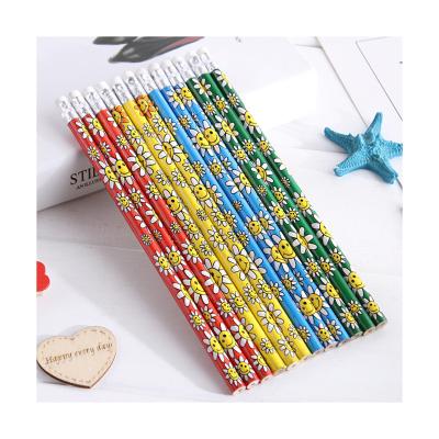 China Office & School Pencil Direct selling children's cartoon bulk log pencil school for sale