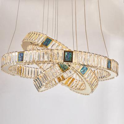 China Wholesale Modern Hotel Wedding Decorate Home Modern Luxury Crystal Chandelier Living Room Gold Ceiling Hanging Light for sale