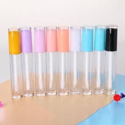 China Who respects the environment. Factory Wholesale Custom Lip Gloss Tubes Unique Pink 5ml Lip Gloss Tube Container for sale