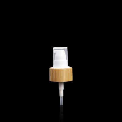 China Non Refillable Fine Mist Atomizer Sprayer Bamboo Foaming Perfume Pump Head for sale