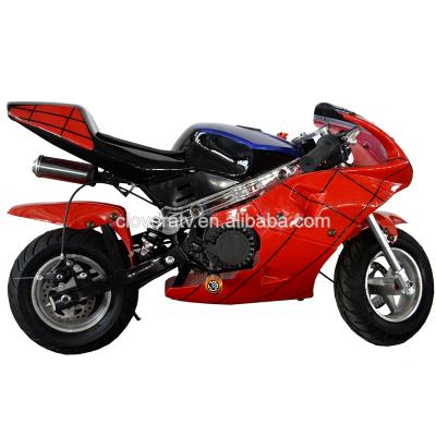 China Good Quality Popular Mini Bike 49cc Pocket Bike With Alloy Pull Start 920x360x450mm for sale