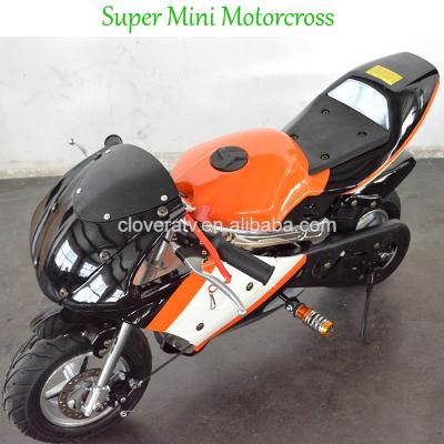 China Professional Kids Motorbike 49cc Pocket Bike With Chain Drive 920x360x450mm for sale