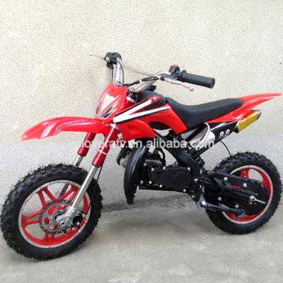 China Alloy Material 49cc Mini Dirt Bike 49cc Chinese Gas Powered Motorcycle For Kids for sale