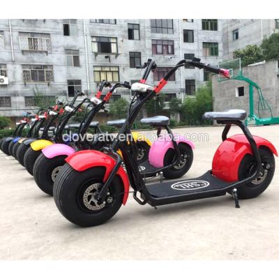 China Cheap City Cocos Fashion 1000W Electric Scooter Motorcycle For Sale 225/55-8 for sale