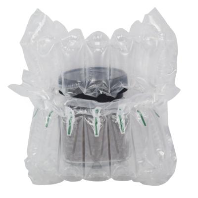 China PE Inflatable Air Columnn Bag Cushion Packaging For Glass Products Fruit for sale