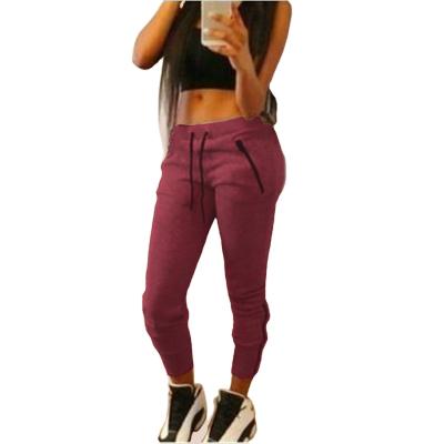 China QUICK DRY Women Jogging Casual Knitted Track Pants Woman Sports Streetwear Track Pants Womens Sports Tracksuit Pants for sale