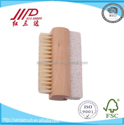 China Multifunctional NAIL Brush / Pumice Stone / Nail Bath Accessories Dual Use for sale