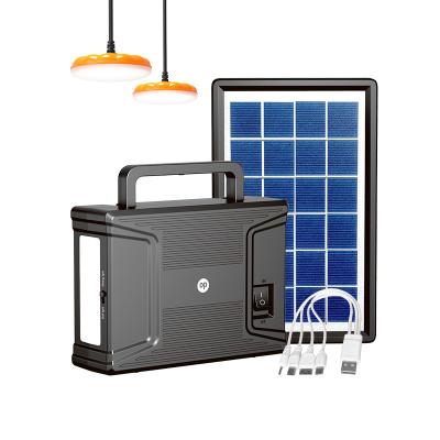 China Home Outdoor Solar Powered Generator Solar Power Supply Products Kits Portable Solar Home Lighting System for sale