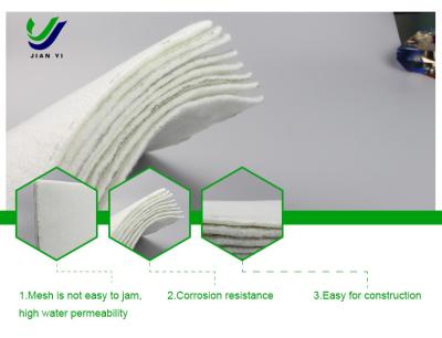 중국 쓰레기 매립지 및 하수처리 시설용 스테이플 지오텍스틸 분리 직물 판매용