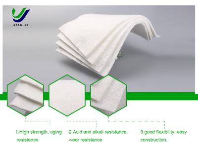 China High Strength Long Fiber Geotextile 100-800g/M2 With Corrosion Resistance for sale