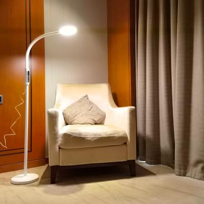 China Dimming Modern Floor Lamp With Dimmable Arm Position Remote Control Adjustable Floor Lamp for sale