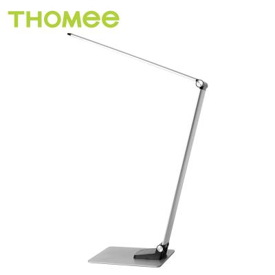 China USB Output Lowest 12W USB Charger 5-Level Highlight LED Table Lamp Foldable Desk Lamp for sale