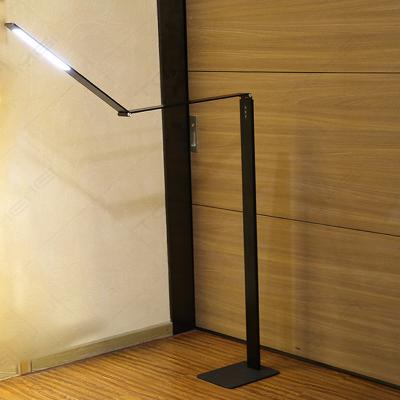 China Modern Smart USB Charging Foldable Hotel Touch Dimming Led Standing Floor Lamp Office Folding USB Table Lamp 15W MA89 for sale