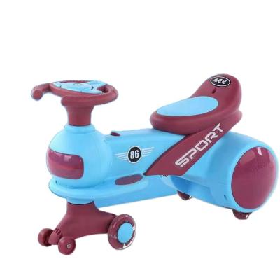 China Ride On Toy Guaranteed Quality Appropriate Prices Music Expansion Screw Luxury Children 4 Twisting Car Swing With Music for sale