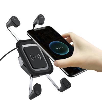 China M10 Adjustable Head Support Radio Ball Aluminum Alloy Mobile Phone Bracket Mobile Phone Charging Bracket for sale