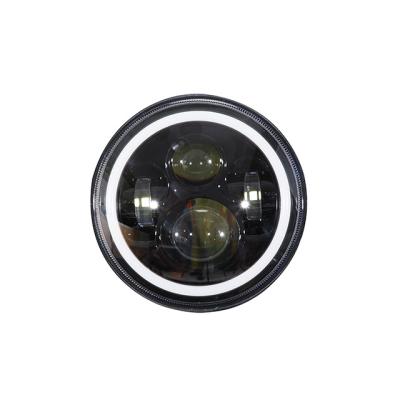 China Aluminum alloy +PC+ lens 7 inch cross-country car lights SUV headlights suitable for a variety of off-road vehicles for sale