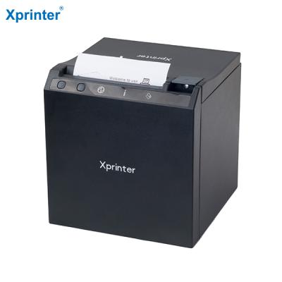 China Black Brand New Xprinter POS 80mm Receipt Printer With USB+Serial+Lan Interface for sale