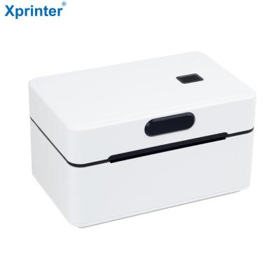 China New Arrival 80mm Mini Black And White Thermal Label Printer Black and white for sale