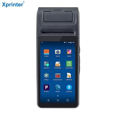 China 58mm printer with 5.5 inch touch display all in one XP-I100 handheld printer for store TF card for sale