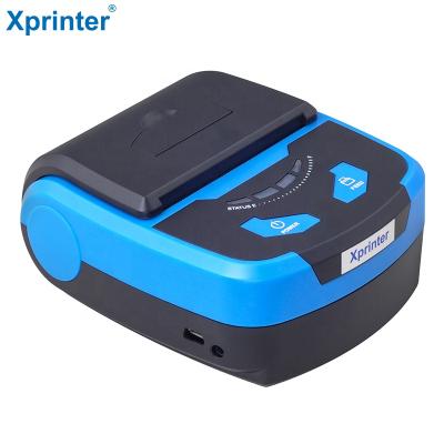 China Blue and Black Xprinter XP-P810 3 Inch 80mm Mini Portable Receipt Printer With BT and WiFi for sale