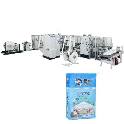 China OUNUO Factory PP Woven Valve Bags Machine Square Cement Bag PP Valve Bag Rice Putty Powder Lower Polypropylene Woven Bag for sale