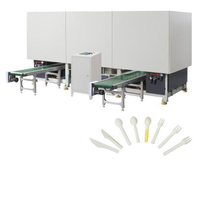 China Food Paper Cutlery Making Machine Environment Friendly for sale