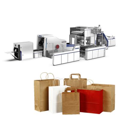 China Garment Shops Paper Bag Making Machine Brown avtar Paper Bag Making Machine New World A400 Paper Bag Machine for sale