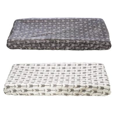 China Waterproof Protective Cover Changing Set | 100% Cotton Universal Plaid Table Pad Changing Blanket for sale