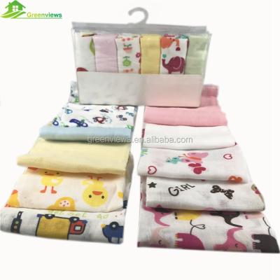 China China Baby Handkerchief Gauze Organic Towels Muslin Square Compressed Newborn Wash Towels for sale