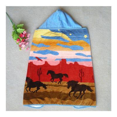 China Cartoon Breathable Towel Cute Animal Hooded Towel Baby Beach Towel OEM Products Supplier for sale