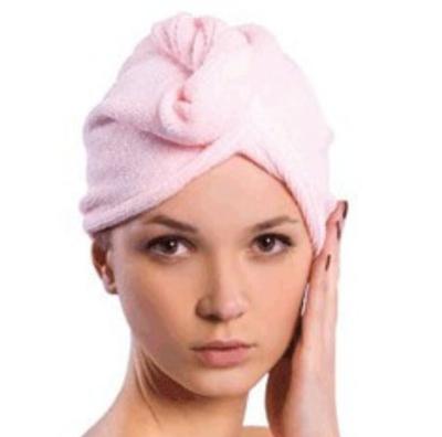 China Compressed Bamboo Hair Wrap Towel Bamboo Hair Dryer Cap Hair Dryer Cap for sale