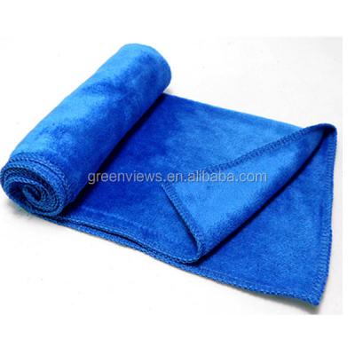 China Compressed High Quality Microfiber Printed Car Wash Bath Towels for sale