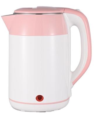 China Rotation base design 1.8 L 360 degree wall new two layers plastic instant double electric kettle for sale