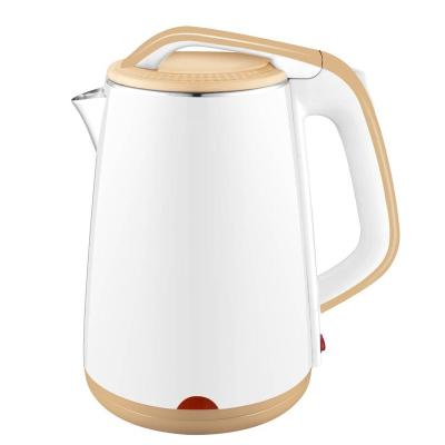 China 360 Degree Base Electric Home Appliance Kettle 220v Stainless Steel Shell Rotation Plastic Kettle for sale