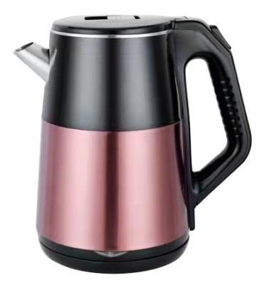 China Home Electric Kettle 201 Water Kettle Kitchen Appliances 360 Degree Rotation Base CE 304 Stainless Steel CB Electric Tea Kettle for sale