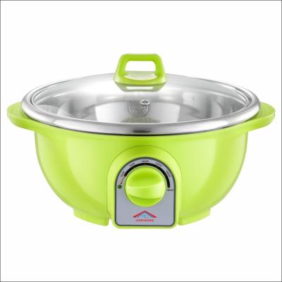 China Sustainable Hot Selling Multifunctional Stainless Steel Electric Cooking Hot Pot for sale