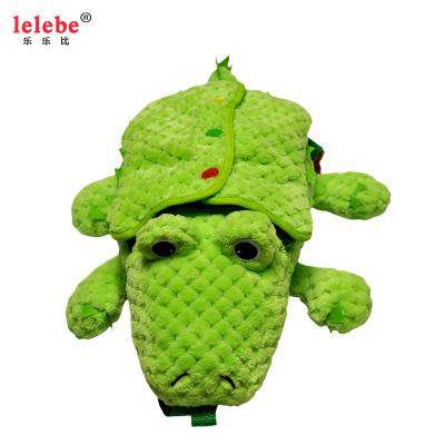 China 2020 Lelebe Animal Crocodile Games Backpack Girls Backpacks Infant Green Educational Sets With Baby Best Selling Product for sale