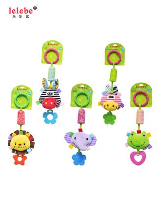 China 2020 NEW Wind Chime Decoration Wind Chime 2020 NEW Carriage Soft Material Crib Hutch Hanging Plush Baby Teether Wind Bell Baby Toy Stuffed Animal Doll for sale