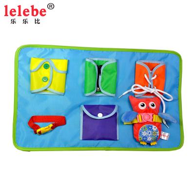 China wholesale early childhood development dress animal plush lelebe manufacturer preschool educational toys with kids toy L1861 for sale