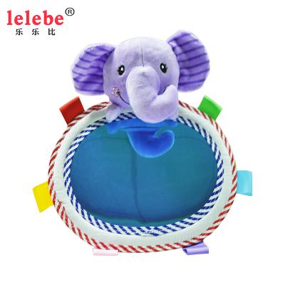 China OEM Hot Animal Hanging Stroller Brain Development Baby Toys 2021 Sales Plush Toy Mirror Crib Toy Ring Decorative Hanging Paper for sale